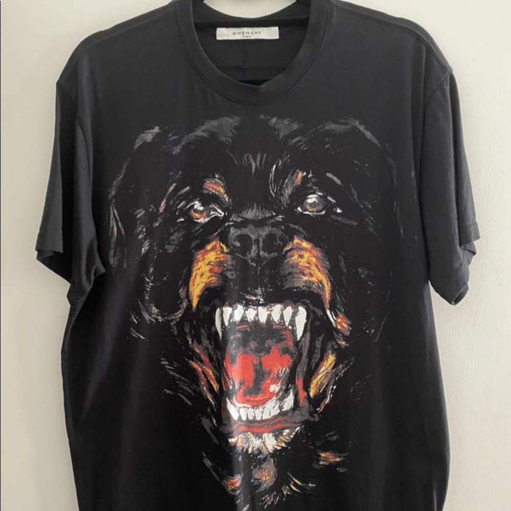 Givenchy Rottweiler t shirt by Riccardo Tisci
